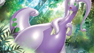 Goodra op een Pokémonkaart