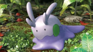 Goomy zoals afgebeeld op zijn oudste kaart