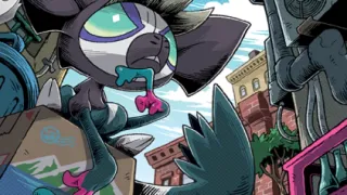 Grafaiai op een Pokémonkaart