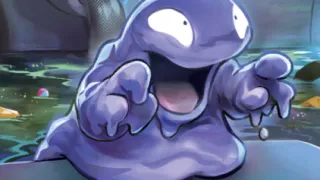 Grimer op een Pokémonkaart