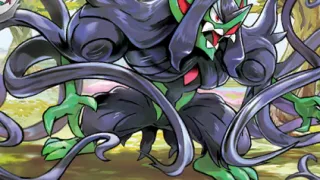 Grimmsnarl op een Pokémonkaart