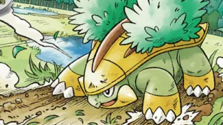 Grotle op een Pokémonkaart