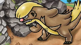 Gumshoos op een Pokémonkaart