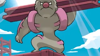 Gurdurr op een Pokémonkaart