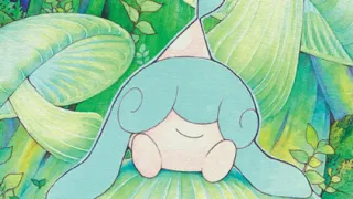 Hatenna op een Pokémonkaart
