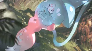 Hatterene op een Pokémonkaart