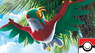 Hawlucha zoals afgebeeld op zijn oudste kaart