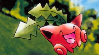 Hoppip zoals afgebeeld op zijn oudste kaart