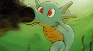 Horsea zoals afgebeeld op zijn oudste kaart