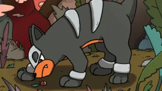 Houndour op een Pokémonkaart