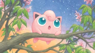 Jigglypuff op een Pokémonkaart