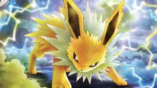 Jolteon op een Pokémonkaart
