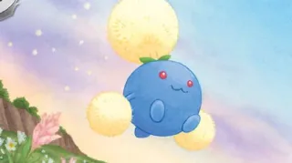 Jumpluff op een Pokémonkaart