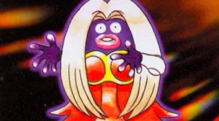 Jynx zoals afgebeeld op zijn oudste kaart