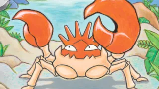 Kingler op een Pokémonkaart