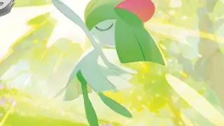 Kirlia op een Pokémonkaart