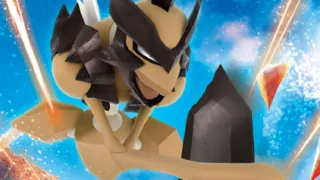 Kleavor V op een Pokémonkaart