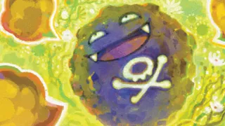 Koffing op een Pokémonkaart