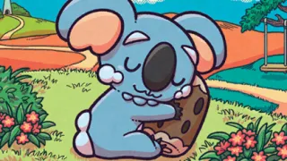 Komala zoals afgebeeld op zijn nieuwste kaart