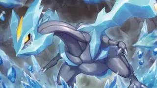 Kyurem zoals afgebeeld op zijn nieuwste kaart
