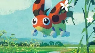 Ledyba op een Pokémonkaart