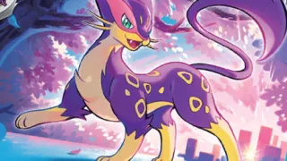 Liepard op een Pokémonkaart