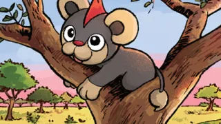 Litleo op een Pokémonkaart