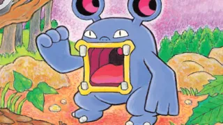 Loudred op een Pokémonkaart