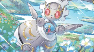 Magearna zoals afgebeeld op zijn nieuwste kaart