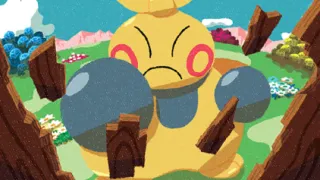 Makuhita op een Pokémonkaart