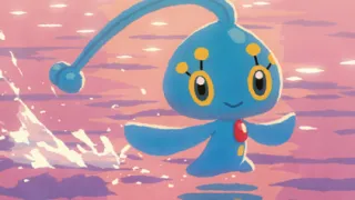 Manaphy op een Pokémonkaart