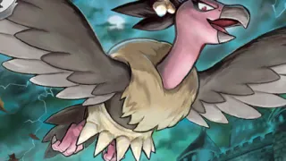 Mandibuzz op een Pokémonkaart