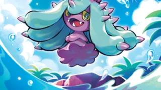 Mareanie op een Pokémonkaart