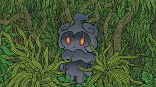 Marshadow zoals afgebeeld op zijn nieuwste kaart
