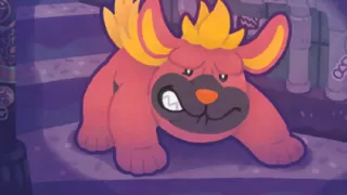 Maschiff op een Pokémonkaart