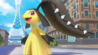 Mawile zoals afgebeeld op zijn nieuwste kaart