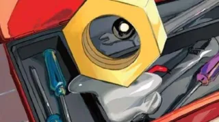 Meltan zoals afgebeeld op zijn nieuwste kaart