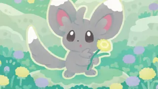 Minccino op een Pokémonkaart