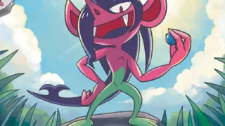 Morgrem op een Pokémonkaart