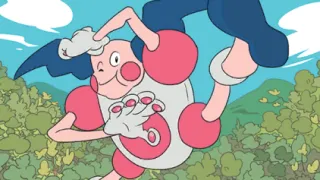 Mr. Mime op een Pokémonkaart