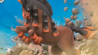 Mudsdale zoals afgebeeld op zijn oudste kaart