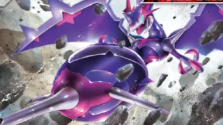 Naganadel op een Pokémonkaart