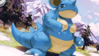 Nidoqueen op een Pokémonkaart