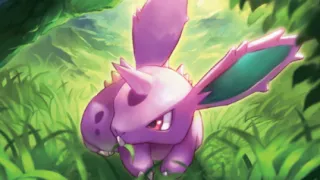 Nidoran♂ op een Pokémonkaart