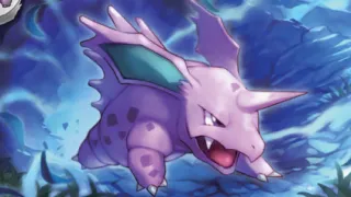 Nidorino op een Pokémonkaart
