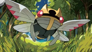 Ninjask op een Pokémonkaart
