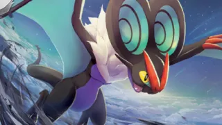 Noivern op een Pokémonkaart