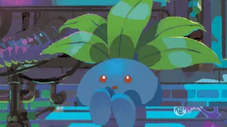 Oddish op een Pokémonkaart