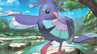 Oricorio zoals afgebeeld op zijn nieuwste kaart