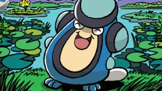 Palpitoad op een Pokémonkaart